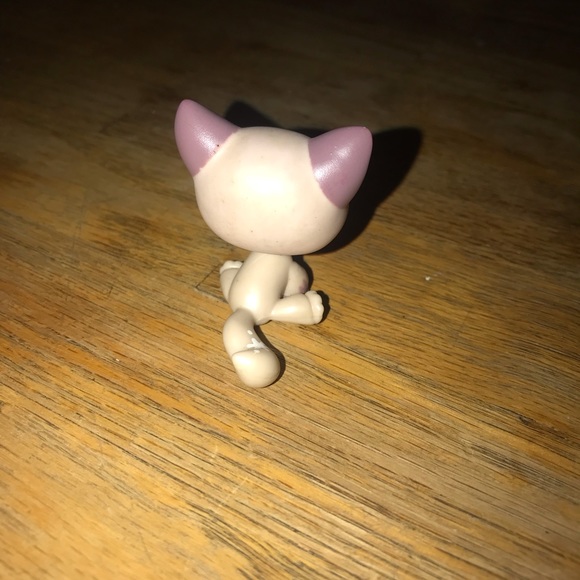 COPY - Lps littlest pet shop sitting shorthair cat - Picture 2 of 3